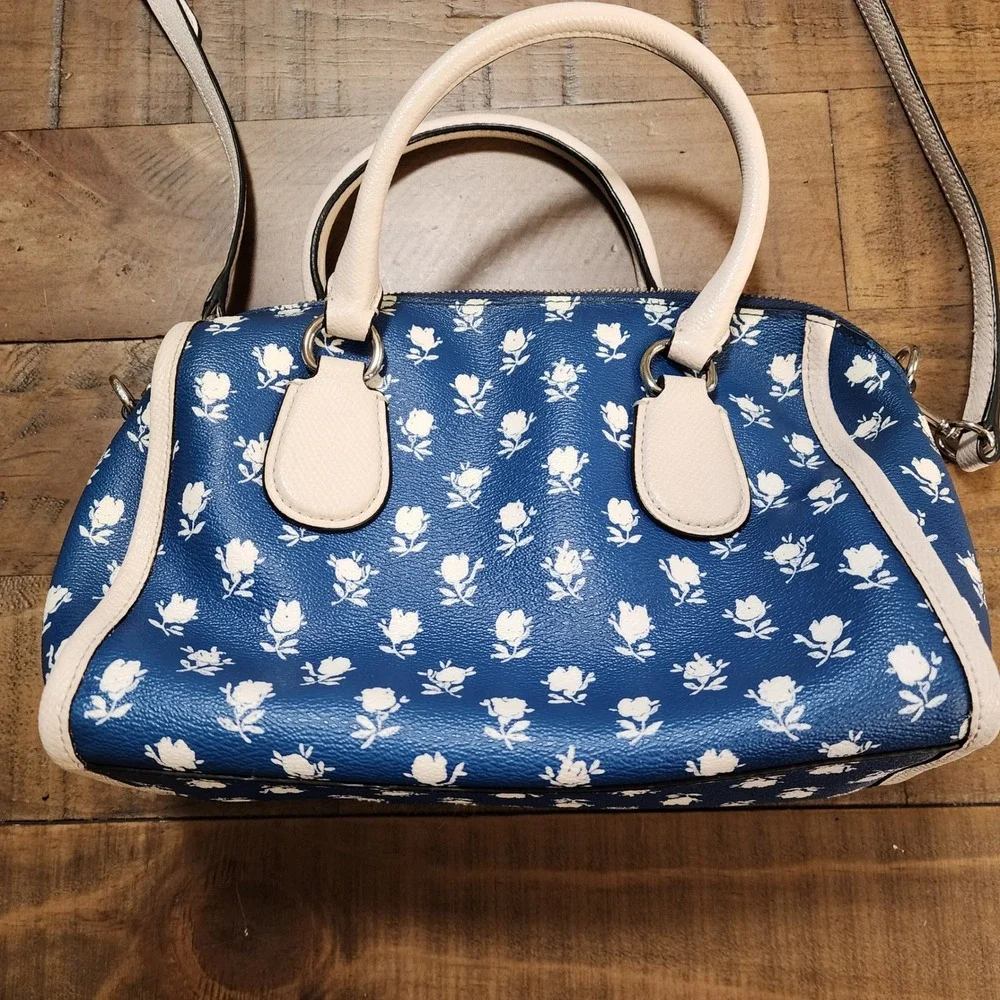 Coach 2Way‎ Badlands Satchel Matching Zip Around Wallet Set F34898